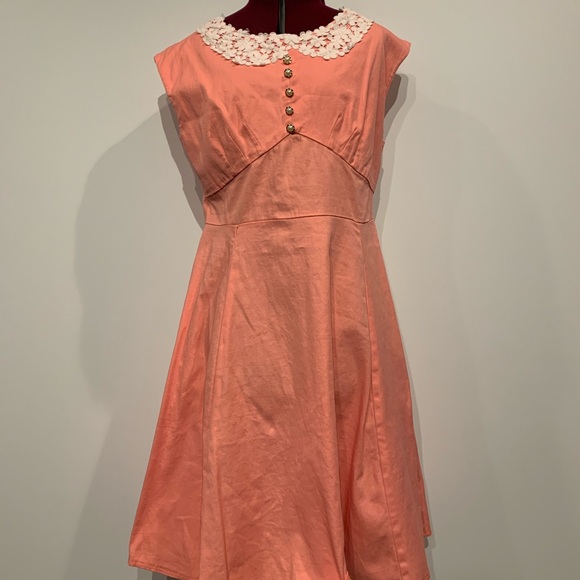 Pink 50s Style dress - Picture 1 of 4